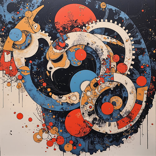 Vortex of Sentience par Dan Obana, Édition en vente sur Singulart