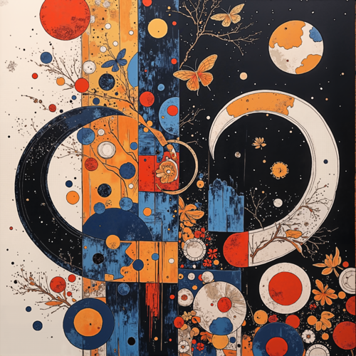 Star Map of the Question Mark von Dan Obana, Druck kaufen auf Singulart