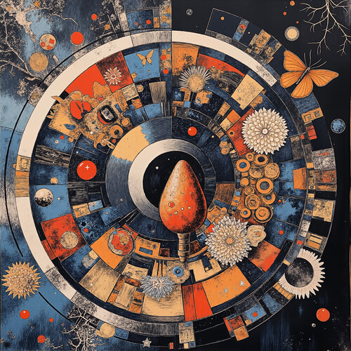 The Germinating Observer di Dan Obana, Stampa in vendita su Singulart