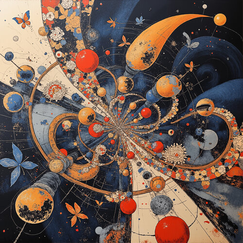Activation of the Infinite Inflorescence van Dan Obana, Afdruk te koop op Singulart