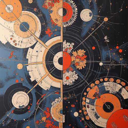 Divergence of the Floral Magnetosphere von Dan Obana, Druck kaufen auf Singulart