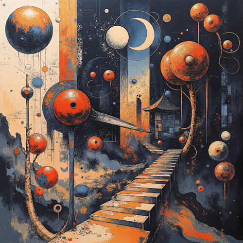 Orchard of the Dreaming Realm von Dan Obana, Druck kaufen auf Singulart