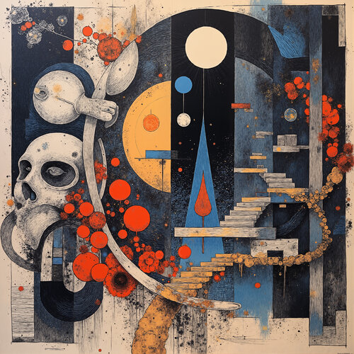 Memory of Death and Combustion von Dan Obana, Druck kaufen auf Singulart