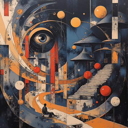 Rupture of Gravity von Dan Obana, Druck kaufen auf Singulart