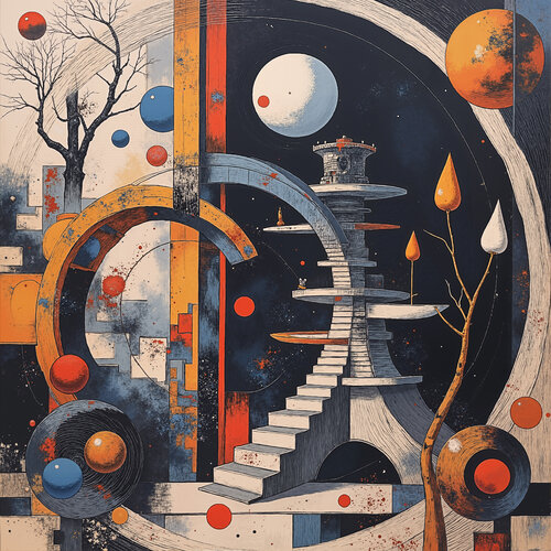 Tower of Perception von Dan Obana, Druck kaufen auf Singulart
