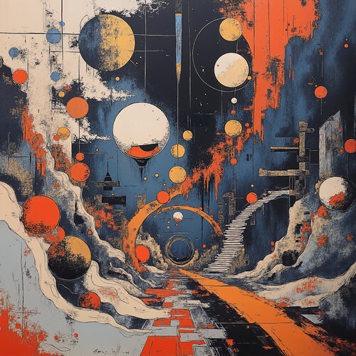 Corridor of Stratified Dimensions von Dan Obana, Druck kaufen auf Singulart