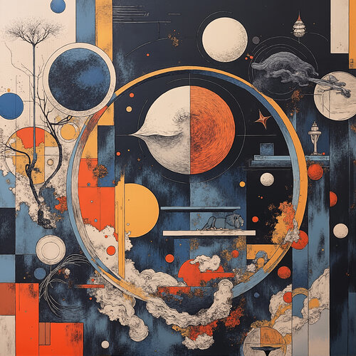 Temple of the Ring and the Lion’s Memory von Dan Obana, Druck kaufen auf Singulart