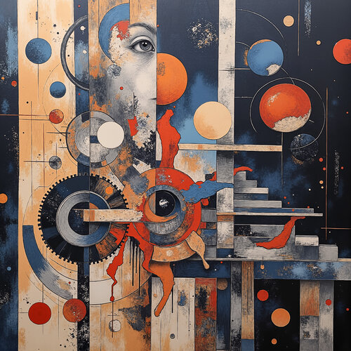 Mechanism of Fragments and Gaze von Dan Obana, Druck kaufen auf Singulart