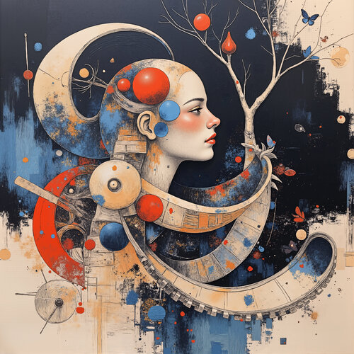 The Mask Beneath Awareness by Dan Obana, Print for Sale on Singulart