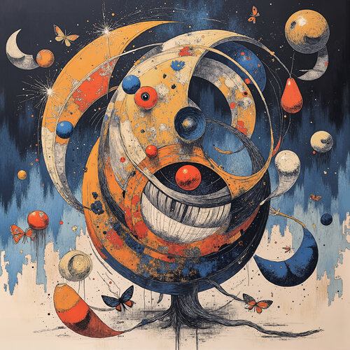 The Dance of Butterflies and Gravity von Dan Obana, Druck kaufen auf Singulart