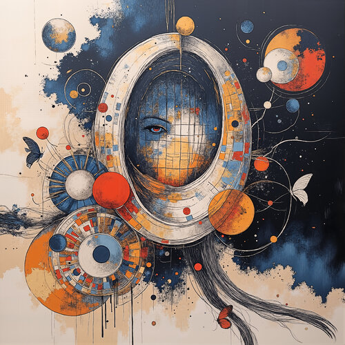 Floating Mass of Fractured Memory von Dan Obana, Druck kaufen auf Singulart