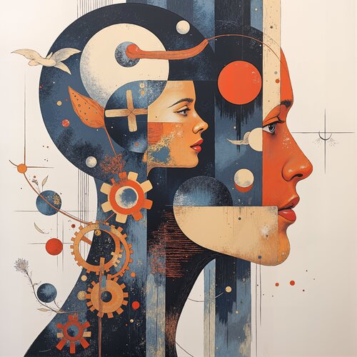 Polyphonic Structure of Perception von Dan Obana, Druck kaufen auf Singulart