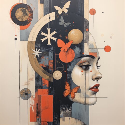 Inner Cosmos of the Stellar Shell von Dan Obana, Druck kaufen auf Singulart