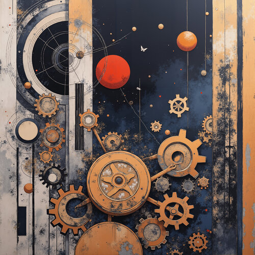 Interstellar Mechanism Concerto di Dan Obana, Stampa in vendita su Singulart