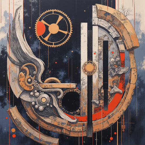 Resonance of the Celestial Notation Engine di Dan Obana, Stampa in vendita su Singulart