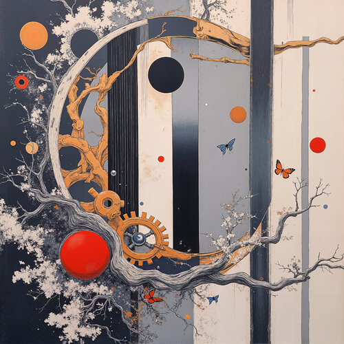 Heartbeat of the Astral Tree di Dan Obana, Stampa in vendita su Singulart