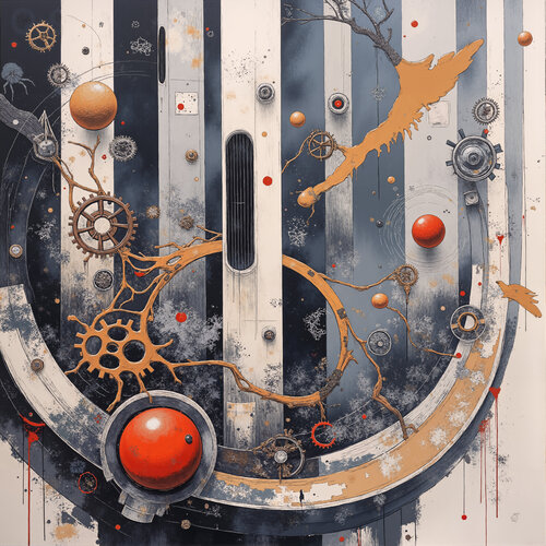 Echoes of the Visionary Voyage di Dan Obana, Stampa in vendita su Singulart
