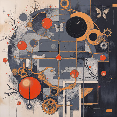 Garden of Visionary Celestials von Dan Obana, Druck kaufen auf Singulart