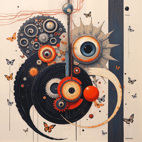 Luminous Eye of the Stellar Magnet von Dan Obana, Druck kaufen auf Singulart