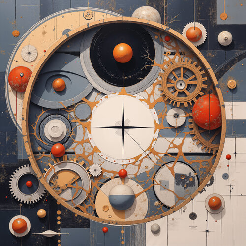 Fractured Orbit of Planetary Gears von Dan Obana, Druck kaufen auf Singulart