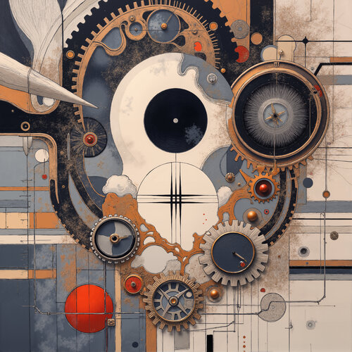 Eye of Symbols, Veins of Time von Dan Obana, Druck kaufen auf Singulart