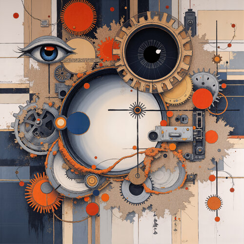 Gaze of the Perceptual Mechanism von Dan Obana, Druck kaufen auf Singulart