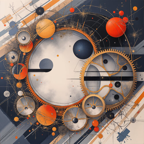 Dream Machine of Planetary Circuits von Dan Obana, Druck kaufen auf Singulart