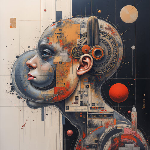 Dream Arteries of the Star Map von Dan Obana, Druck kaufen auf Singulart