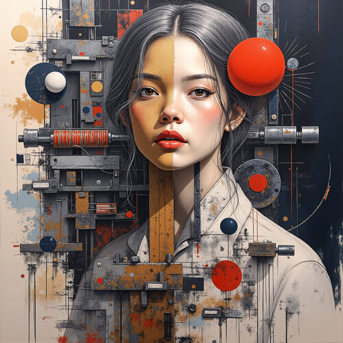 Divergent Futures von Dan Obana, Druck kaufen auf Singulart