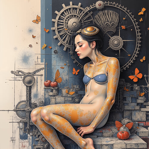 Dream of Butterflies and Gears Dan Obana