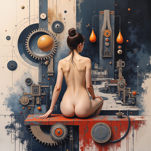 Altar of the Gears par Dan Obana, Édition en vente sur Singulart