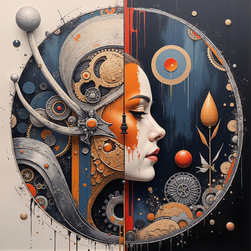 Oracle of the Celestial Circle von Dan Obana, Druck kaufen auf Singulart