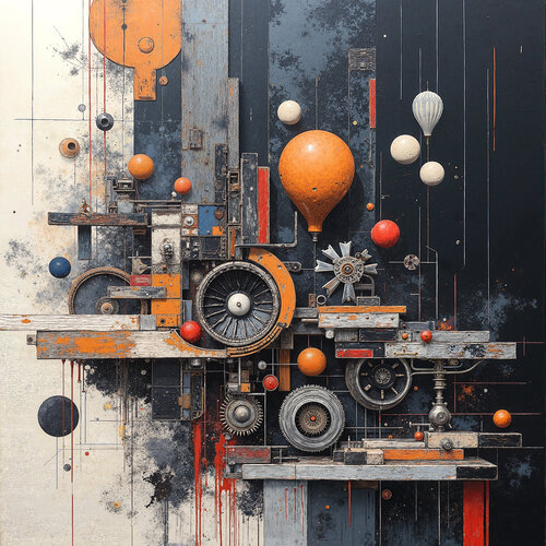 Propulsion of the Floating City von Dan Obana, Druck kaufen auf Singulart