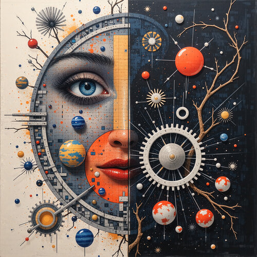 The Mechanic Gaze di Dan Obana, Stampa in vendita su Singulart