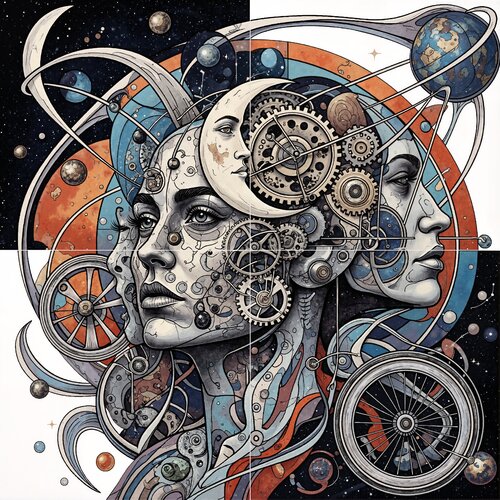 The Clockwork Dreamer von Dan Obana, Druck kaufen auf Singulart