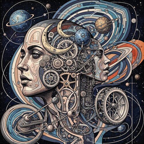 The Thinking Body of Rings von Dan Obana, Druck kaufen auf Singulart