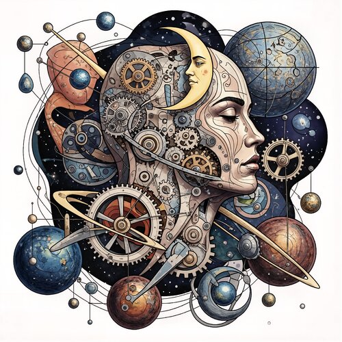 Epilogue of the Dreamborne Cosmos von Dan Obana, Druck kaufen auf Singulart