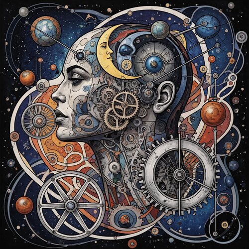 Awakening of the Stellar Mechanism par Dan Obana, Édition en vente sur Singulart