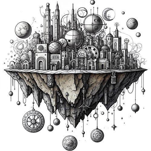 The Planetary Archive de Dan Obana, Impresión a la venta en Singulart