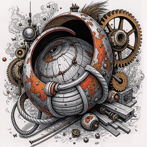Sphere as a Mechanism von Dan Obana, Druck kaufen auf Singulart