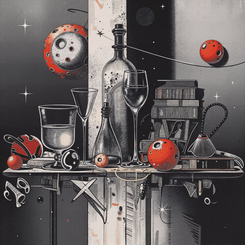 Memories of Orbits Sealed in Bottles par Dan Obana, Édition en vente sur Singulart