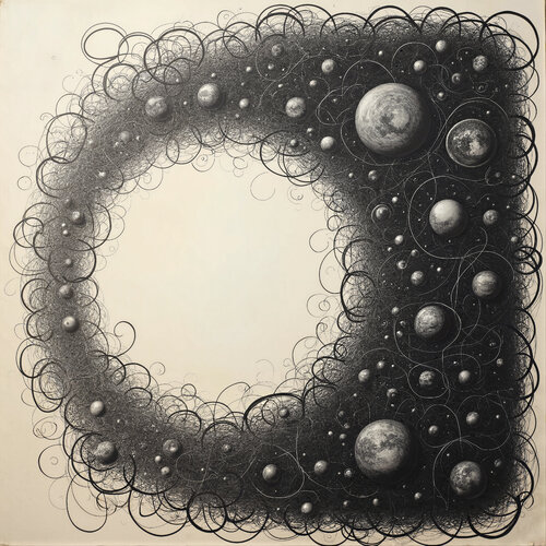 A Ring of Threads Embracing Silence par Dan Obana, Édition en vente sur Singulart