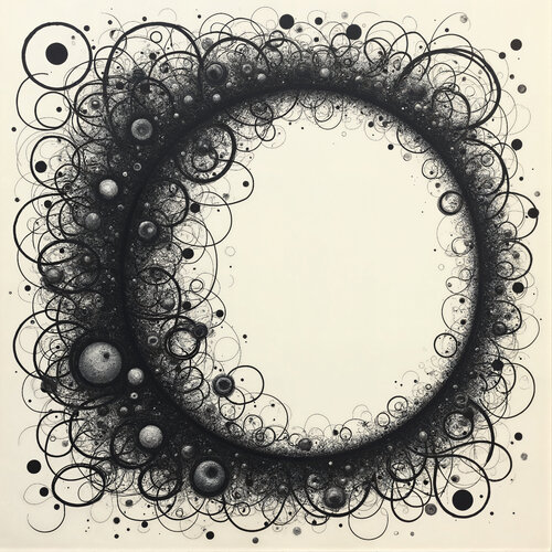 Stardust Gathering Along the Contour di Dan Obana, Stampa in vendita su Singulart