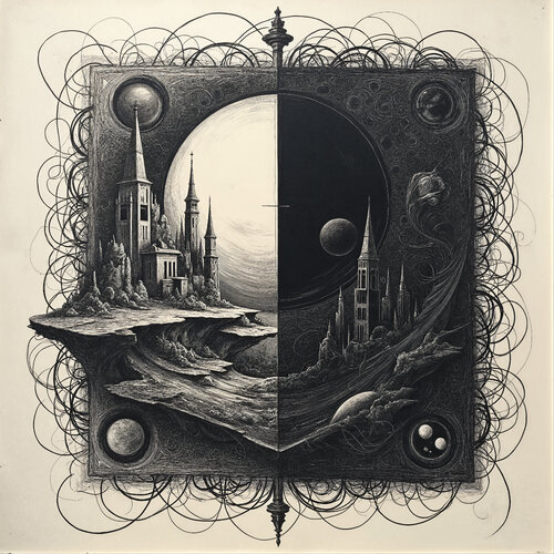 Layers Where Star Fragments Rest par Dan Obana, Édition en vente sur Singulart