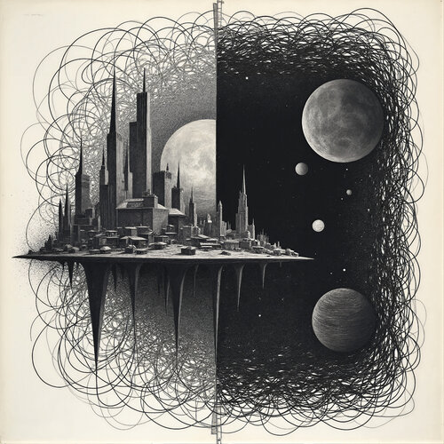Contours of a Woven City par Dan Obana, Édition en vente sur Singulart