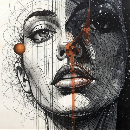 Memories of a Divided Gaze di Dan Obana, Stampa in vendita su Singulart