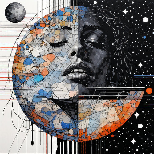 The Night Sky of Emotion par Dan Obana, Édition en vente sur Singulart