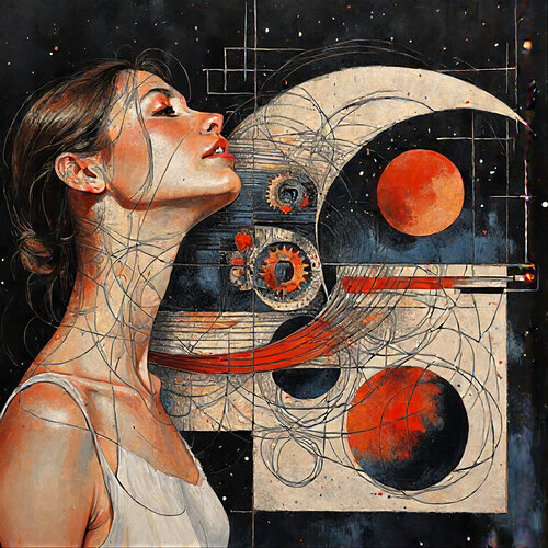 Beyond the Crimson Orbit par Dan Obana, Édition en vente sur Singulart