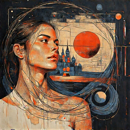 Echo of the Crimson Sun par Dan Obana, Édition en vente sur Singulart
