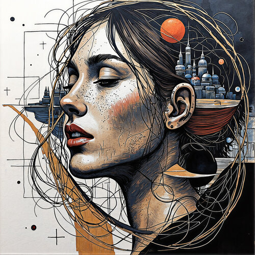 Standing Beyond the Boundary von Dan Obana, Druck kaufen auf Singulart